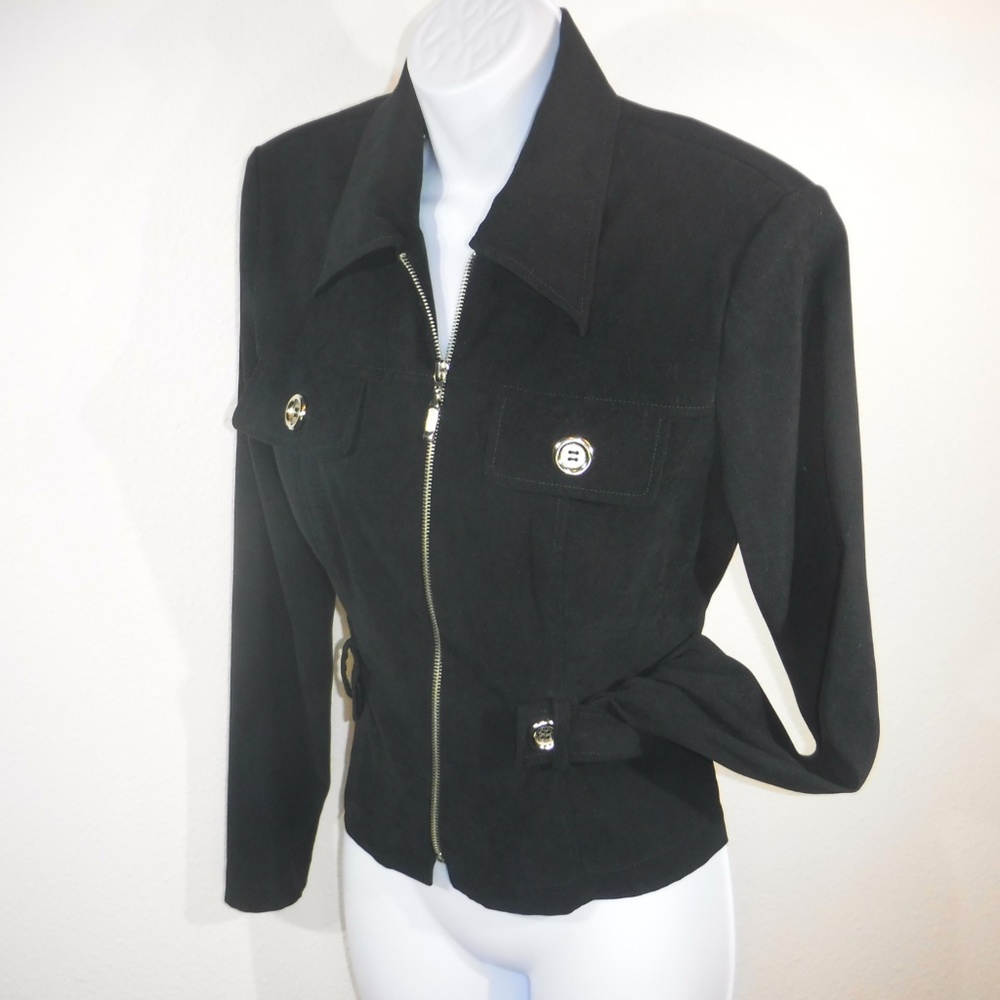 DJ & Co Black Jacket  By Dawn Joy Size 4